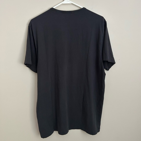 Theory Precise Short Sleeve Tee Size Large Navy Blue - Picture 5 of 5